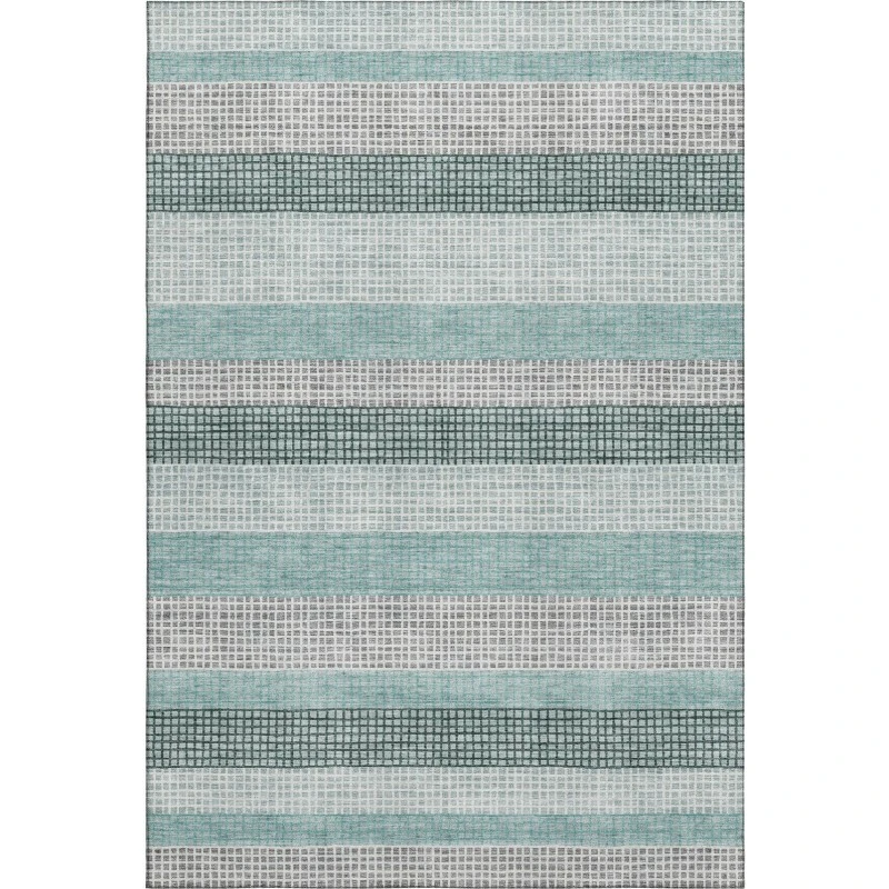 Addison Mayfield Teal AMF2008 9ft. x 12ft. Rect. Rug