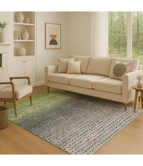 Addison Mayfield Green AMF2009 8ft. x 10ft. Rect. Rug
