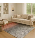 Addison Mayfield Orange AMF2009 - 8ft. Round Rug