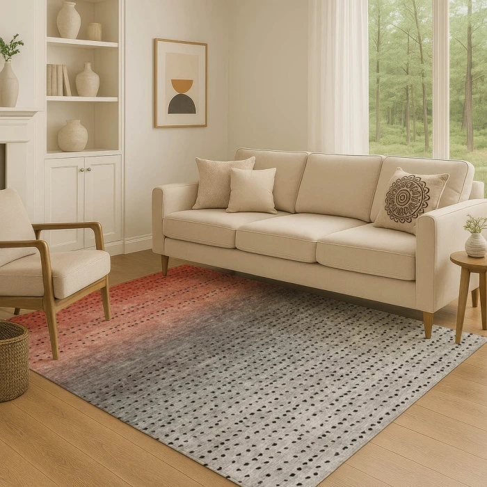 Addison Mayfield Orange AMF2009 5ft. x 7ft. 6in. Rect. Rug