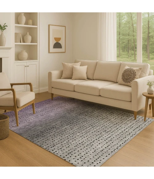 Addison Mayfield Purple AMF2009 5ft. x 7ft. 6in. Rect. Rug