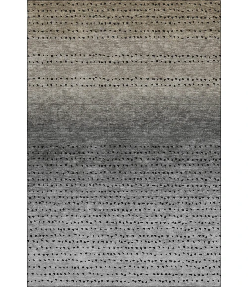 Addison Mayfield Brown AMF2009 - 8ft. Round Rug