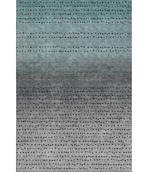 Addison Mayfield Teal AMF2009 5ft. x 7ft. 6in. Rect. Rug