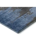 Addison Mayfield Blue AMF2010 - 8ft. Round Rug