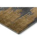 Addison Mayfield Gold AMF2010 - 8ft. Round Rug