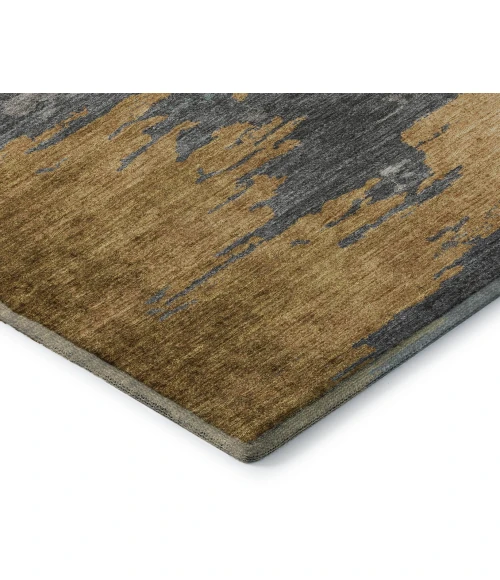 Addison Mayfield Gold AMF2010 - 8ft. Round Rug