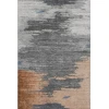 Addison Mayfield Orange AMF2010 - 8ft. Round Rug
