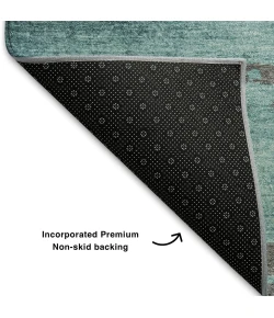 Addison Mayfield Teal AMF2010 9ft. x 12ft. Rect. Rug