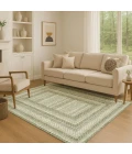 Addison Mayfield Green AMF2011 - 8ft. Round Rug
