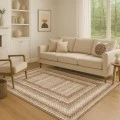 Addison Mayfield Brown AMF2011 - 8ft. Round Rug