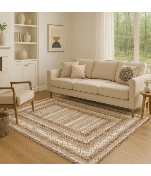 Addison Mayfield Brown AMF2011 9ft. x 12ft. Rect. Rug