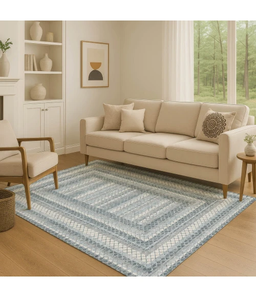 Addison Mayfield Blue AMF2011 9ft. x 12ft. Rect. Rug