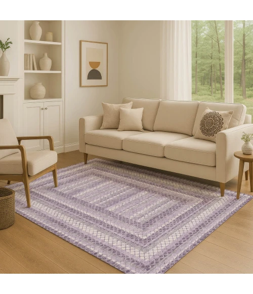 Addison Mayfield Purple AMF2011 8ft. x 10ft. Rect. Rug