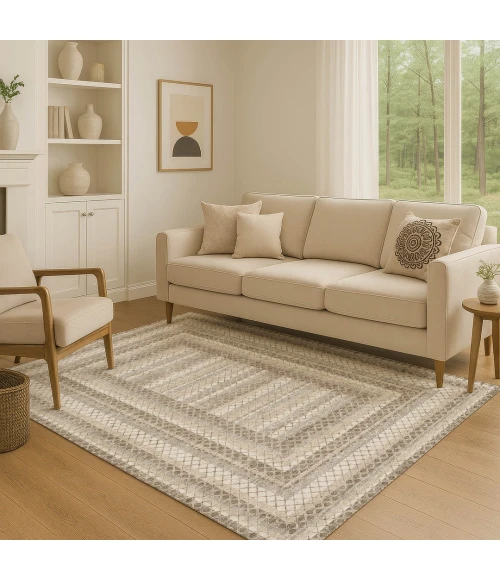 Addison Mayfield Brown AMF2011 5ft. x 7ft. 6in. Rect. Rug