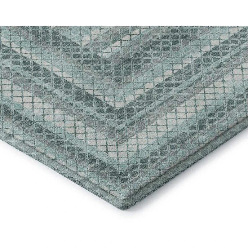 Addison Mayfield Teal AMF2011 9ft. x 12ft. Rect. Rug