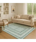 Addison Mayfield Teal AMF2011 5ft. x 7ft. 6in. Rect. Rug