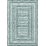 Addison Mayfield Teal AMF2011 - 8ft. Round Rug