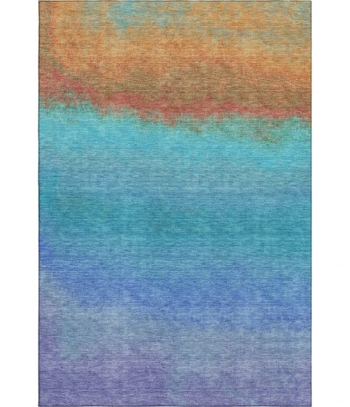 Addison Mayfield Teal AMF2012 5ft. x 7ft. 6in. Rect. Rug