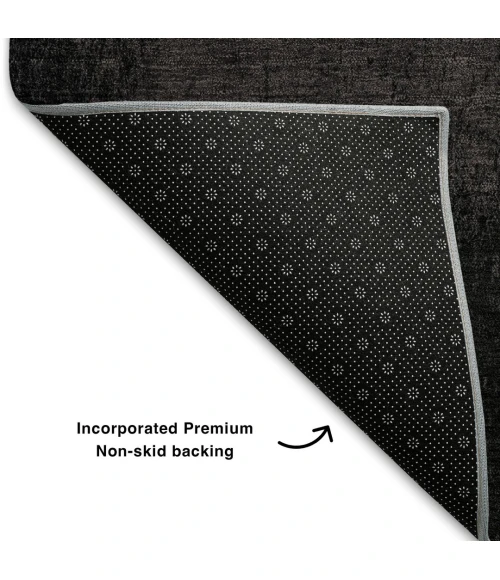 Addison Mayfield Black AMF2012 5ft. x 7ft. 6in. Rect. Rug
