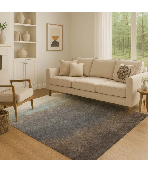 Addison Mayfield Brown AMF2012 2ft. 3in. x 7ft. 6in. Rect. Rug