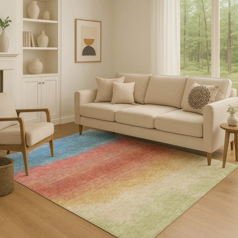 Addison Mayfield Orange AMF2012 9ft. x 12ft. Rect. Rug