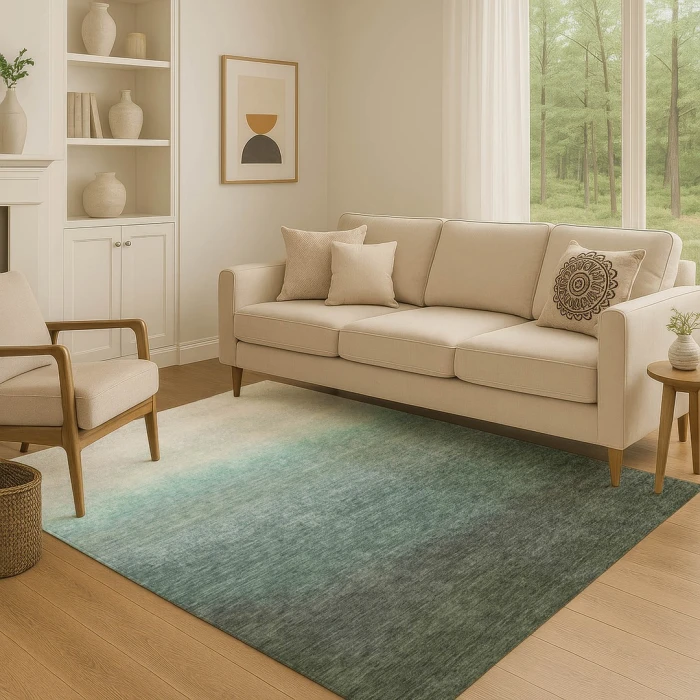 Addison Mayfield Blue AMF2012 2ft. 3in. x 7ft. 6in. Rect. Rug