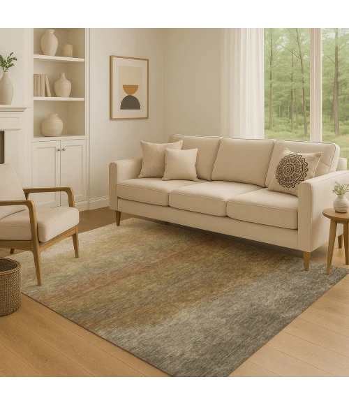 Addison Mayfield Brown AMF2012 2ft. 3in. x 7ft. 6in. Rect. Rug
