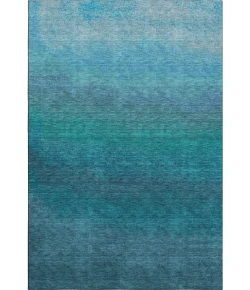 Addison Mayfield Teal AMF2012 5ft. x 7ft. 6in. Rect. Rug