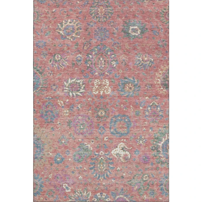 Addison Mayfield Orange AMF2013 - 8ft. Round Rug
