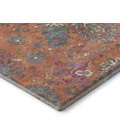 Addison Mayfield Orange AMF2013 - 8ft. Round Rug