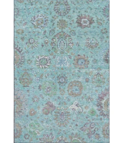 Addison Mayfield Teal AMF2013 - 8ft. Round Rug
