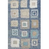 Addison Mayfield Blue AMF2014 - 8ft. Round Rug
