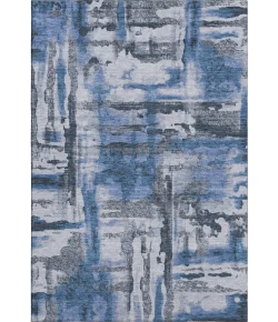 Addison Mayfield Blue AMF2015 - 8ft. Round Rug