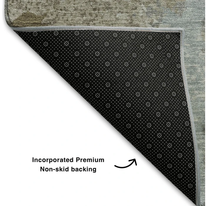 Addison Mayfield Brown AMF2015 - 8ft. Round Rug
