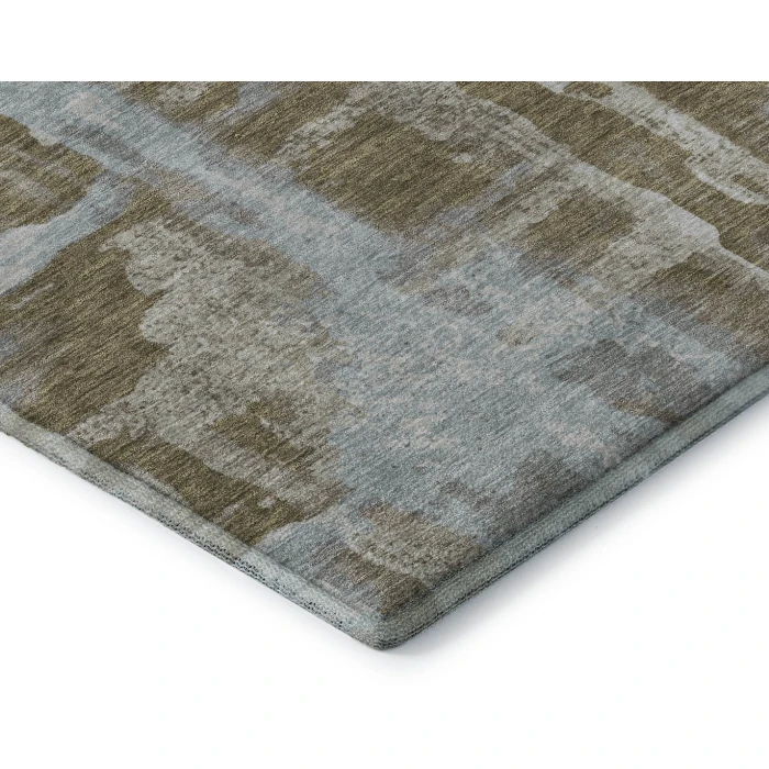 Addison Mayfield Brown AMF2015 - 8ft. Round Rug