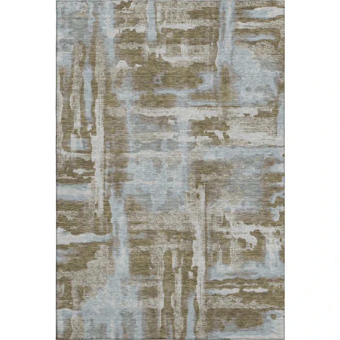 Addison Mayfield Brown AMF2015 - 8ft. Round Rug