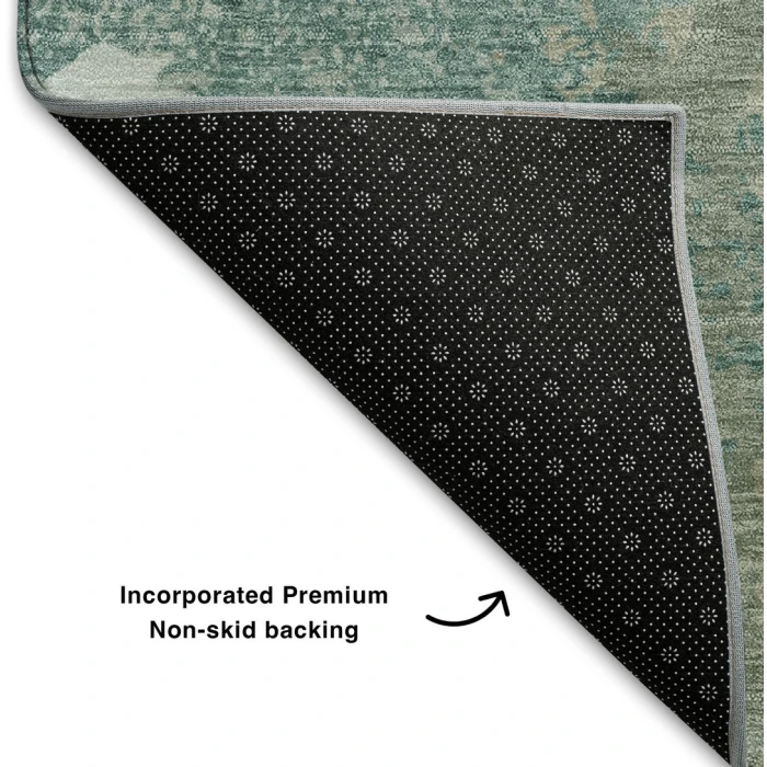 Addison Mayfield Teal AMF2015 5ft. x 7ft. 6in. Rect. Rug