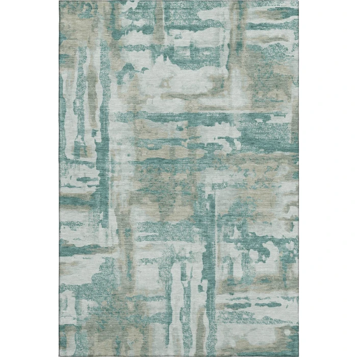 Addison Mayfield Teal AMF2015 5ft. x 7ft. 6in. Rect. Rug