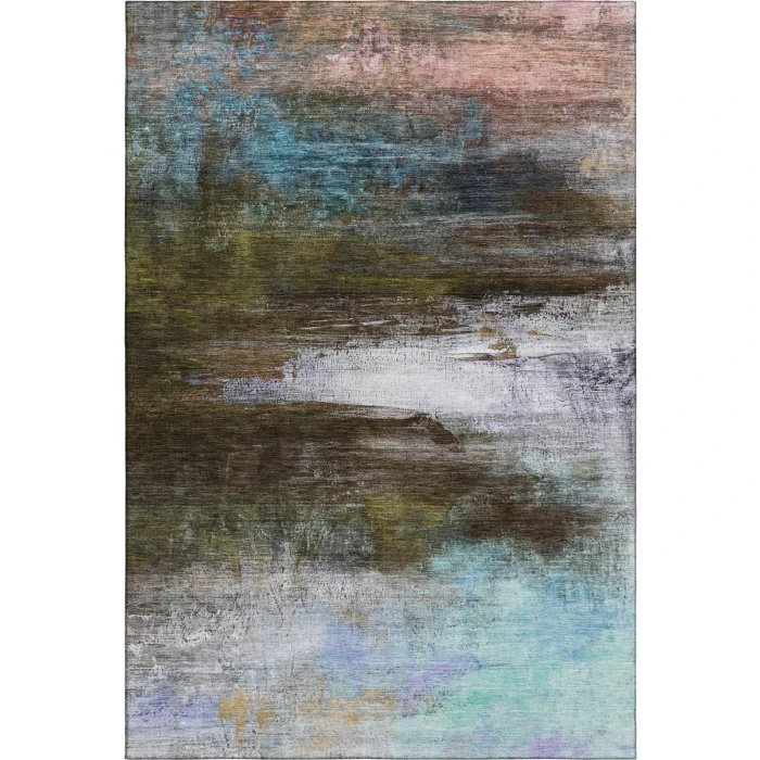 Addison Mayfield Brown AMF2016 - 8ft. Round Rug