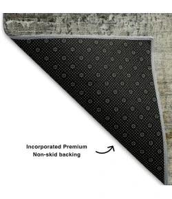 Addison Mayfield Brown AMF2016 - 8ft. Round Rug