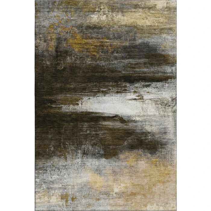 Addison Mayfield Brown AMF2016 - 8ft. Round Rug