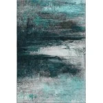 Addison Mayfield Teal AMF2016 5ft. x 7ft. 6in. Rect. Rug