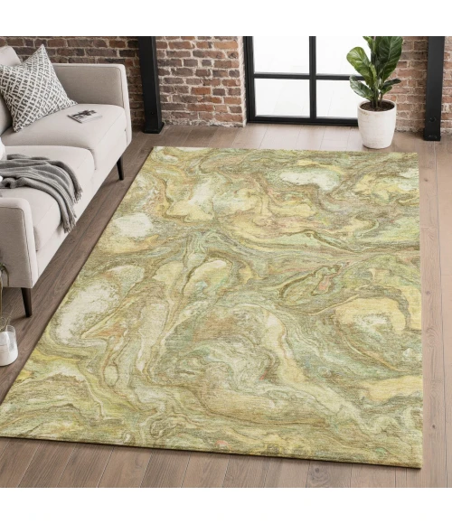 Addison Mayfield Gold AMF2017 2ft. 3in. x 7ft. 6in. Rect. Rug