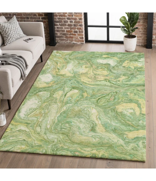 Addison Mayfield Green AMF2017 2ft. 3in. x 7ft. 6in. Rect. Rug