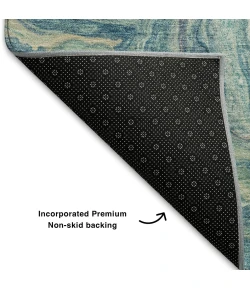 Addison Mayfield Teal AMF2017 2ft. 3in. x 7ft. 6in. Rect. Rug