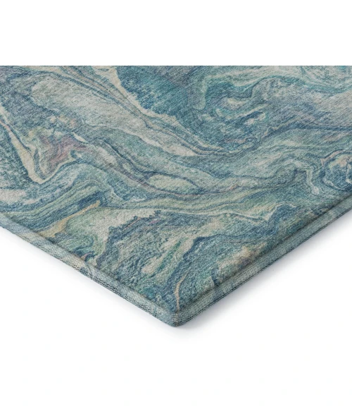 Addison Mayfield Teal AMF2017 2ft. 3in. x 7ft. 6in. Rect. Rug
