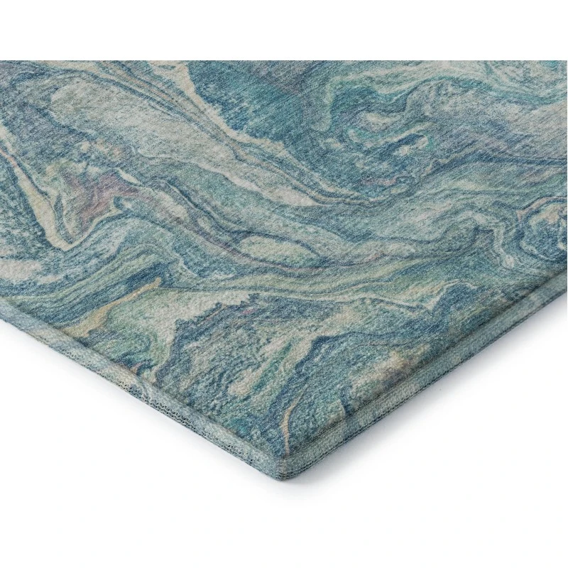 Addison Mayfield Teal AMF2017 8ft. x 10ft. Rect. Rug
