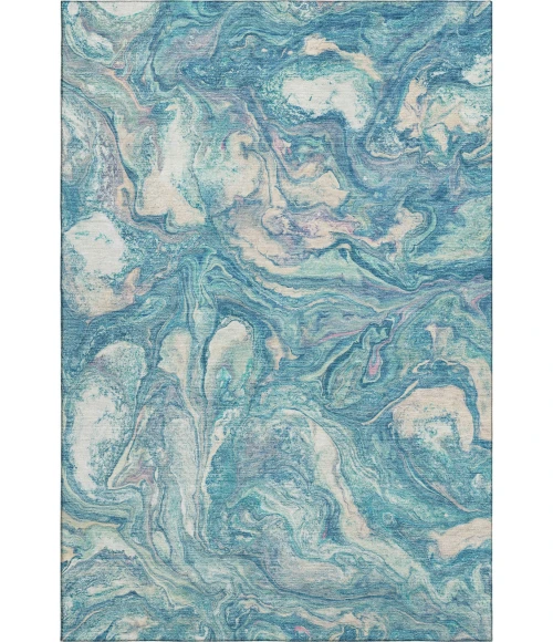 Addison Mayfield Teal AMF2017 2ft. 3in. x 7ft. 6in. Rect. Rug