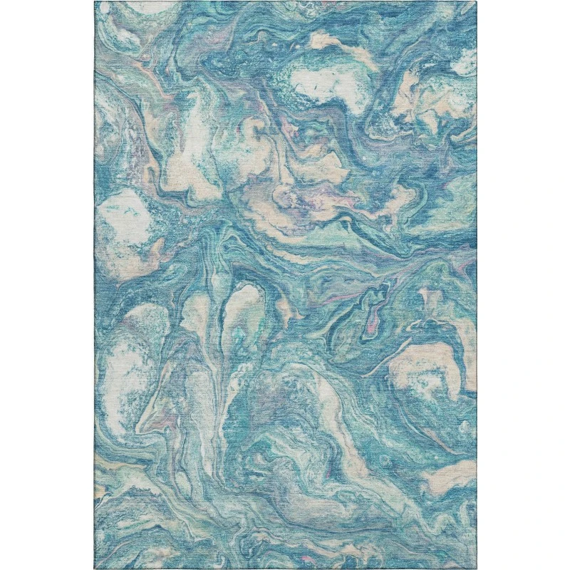 Addison Mayfield Teal AMF2017 8ft. x 10ft. Rect. Rug