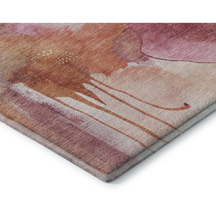 Addison Mayfield Pink AMF2019 - 8ft. Round Rug